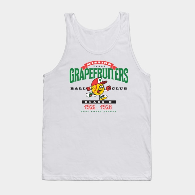 Mission Grapefruiters Tank Top by MindsparkCreative